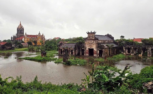 Bão số 3: Hình ảnh nhiều nơi tại Ninh Bình bị ngập cục bộ