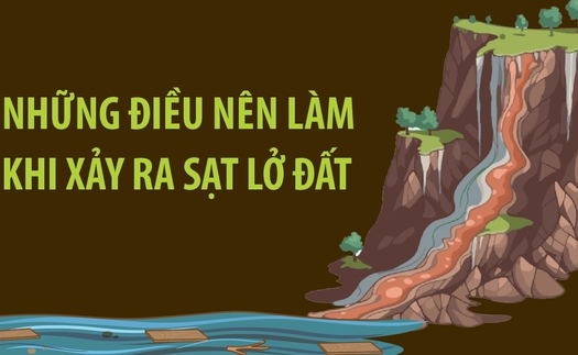 Những điều nên làm để phòng, tránh sạt lở đất