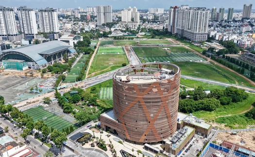 Rạp xiếc và biểu diễn đa năng Phú Thọ TP HCM sẵn sàng khánh thành trong tháng 8