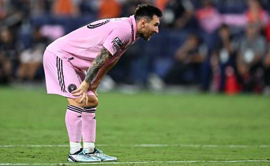 Messi bị treo giò tại MLS vì bỏ đá giao hữu