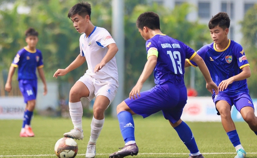 Xác định 8 đội bóng vào tứ kết giải U15 QG – Cúp Acecook 2025