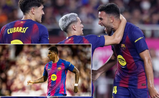 Rashford ra mắt ngắn ngủi, Barcelona thắng nhẹ trên đất Nhật
