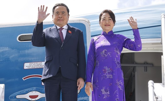 Chủ tịch Quốc hội Trần Thanh Mẫn tới Thụy Sĩ dự Hội nghị các Chủ tịch Quốc hội thế giới