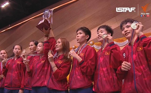 Tin nóng thể thao sáng 28/7: Vô địch thế giới lần thứ 3, ĐT cầu mây Việt Nam được truyền thông Thái Lan khen ngợi