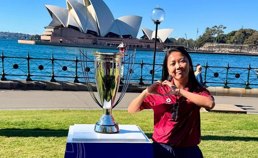Huỳnh Như lộ diện tại Australia, cùng HLV Mai Đức Chung chờ bốc thăm Asian Cup 2026