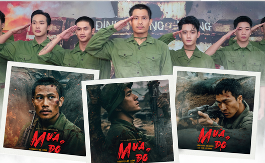 Những người lính thành cổ được khắc hoạ sống động qua phim 'Mưa đỏ'