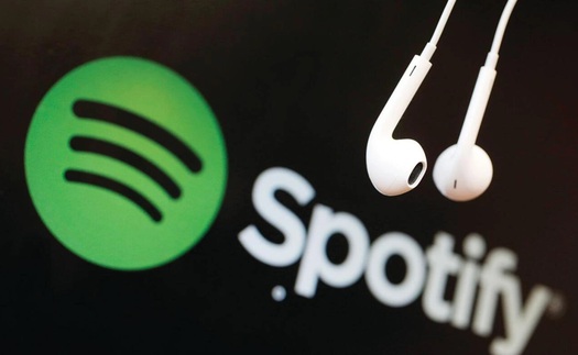 Spotify ghi nhận lượng người dùng trả phí tăng 12%