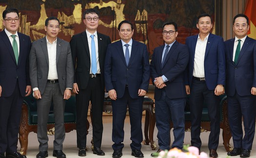 Thủ tướng Phạm Minh Chính đề nghị các Tập đoàn của Hàn Quốc chia sẻ, hợp tác trong lĩnh vực tài sản mã hóa