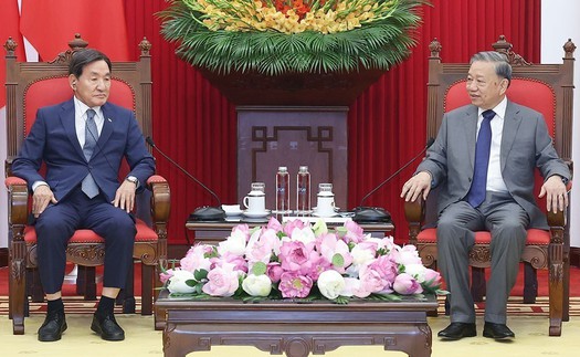 Tổng Bí thư Tô Lâm tiếp Đặc phái viên của Tổng thống Hàn Quốc