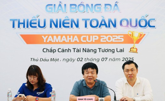 Giải bóng đá Thiếu niên U13 Toàn quốc Yamaha Cup 2025: Xuất hiện bảng đấu "tử thần"