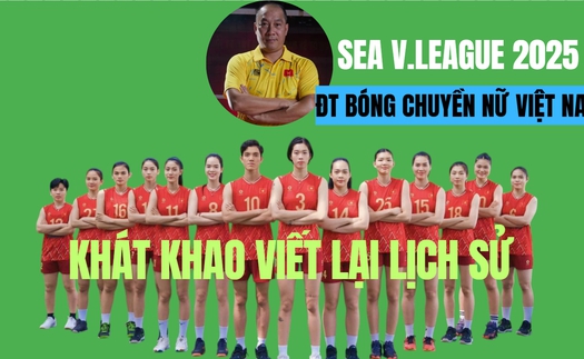 Thế hệ ‘vàng’ mới của bóng chuyền nữ Việt Nam quyết làm nên lịch sử ở SEA V.League