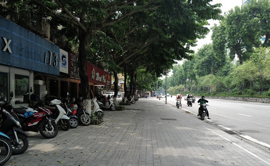 Hà Nội tạm dừng thi công, đào hè, đường từ ngày 11/8 đến ngày hết 5/9