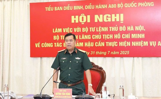 Tiểu ban diễu binh, diễu hành A80 làm việc với Bộ Tư lệnh Thủ đô và Bộ Tư lệnh 969