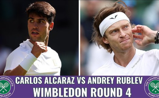Lịch thi đấu Wimbledon 2025 hôm nay 6/7: Alcaraz so tài niềm hy vọng nước Nga