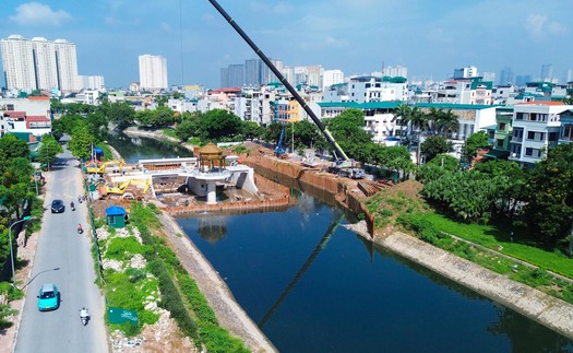 Hà Nội yêu cầu hoàn thành cải tạo, chỉnh trang hai bên sông Tô Lịch trước ngày 30/8