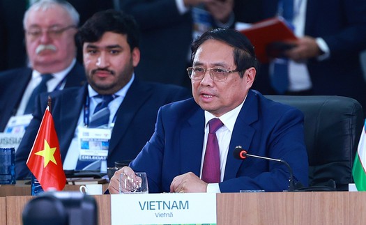 Thủ tướng phát biểu tại Phiên thảo luận cấp cao Hội nghị Thượng đỉnh BRICS mở rộng 2025