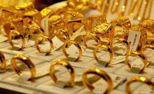 Giá vàng chiều 9/7 giảm mạnh cả vàng miếng SJC và vàng nhẫn