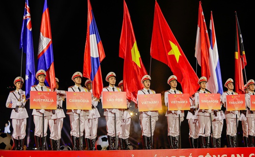 Khai mạc Giải bóng đá Công an - Cảnh sát các nước ASEAN mở rộng 2025