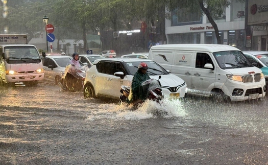 Dự báo thời tiết ngày 10/7: Bắc Bộ và Thanh Hóa tiếp tục mưa lớn