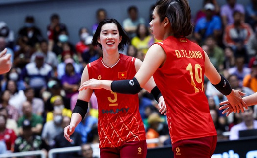 ĐT bóng chuyền nữ Việt Nam xếp trên Thái Lan dù chưa bung hết sức, cơ hội vô địch của thầy trò HLV Tuấn Kiệt ra sao?