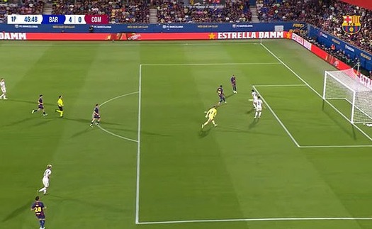 Rashford bỏ lỡ cơ hội 'không thể tin được' khi Barcelona thắng 5-0 đội bóng của Fabregas