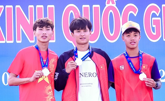Nguyễn Trung Cường xuất sắc giành HCV nội dung 3000m vượt chướng ngại vật nam tại Giải điền kinh VĐQG 2025