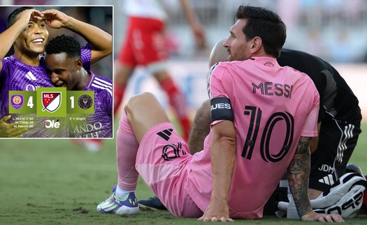 Thảm bại trước Orlando City, Inter Miami bắt đầu thấy nhớ Messi