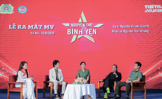 "Nguyện thề vì bình yên" - Một hành khúc hào hùng về người chiến sĩ Công an nhân dân