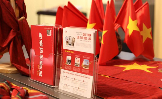Ứng dụng công nghệ thực tế ảo tăng cường tại triển lãm "Giữ trọn lời thề độc lập"