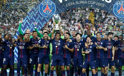 PSG ngược dòng ngoạn mục để giành Siêu cúp châu Âu 2025