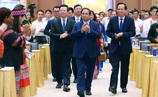 Thủ tướng Phạm Minh Chính chủ trì Hội nghị tổng kết Chương trình mục tiêu quốc gia phát triển KT-XH vùng đồng bào dân tộc thiểu số và miền núi