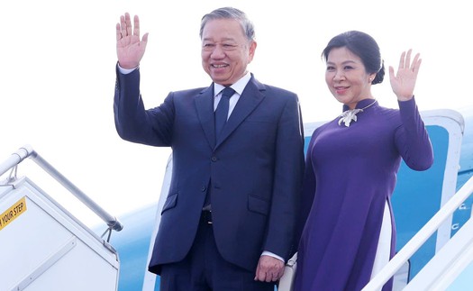 Tổng Bí thư Tô Lâm và Phu nhân kết thúc tốt đẹp chuyến thăm cấp Nhà nước tới Hàn Quốc