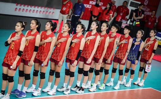 Tuyển bóng chuyền U21 nữ Việt Nam gặp đội bóng Nam Mỹ ở trận kế tiếp tại giải thế giới