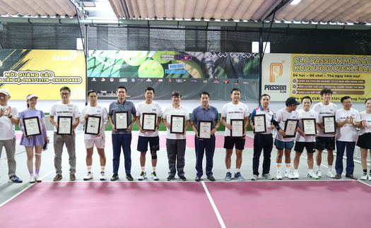 Tưng bừng khai mạc giải Pickleball báo Thể thao và Văn hóa 2025