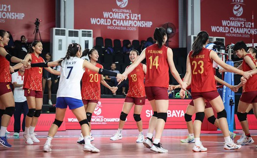 Kết quả bóng chuyền U21 thế giới 2025 hôm nay ngày 17/8