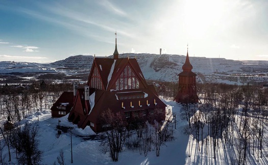 Kỳ tích di dời nhà thờ Kiruna ở Thụy Điển
