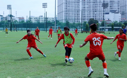 HLV Nhật Bản chốt danh sách U16 nữ Việt Nam dự giải Đông Nam Á