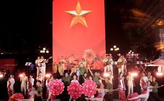 Nhiều tiết mục ấn tượng có trong Chương trình nghệ thuật đặc biệt Kỷ niệm 80 năm Ngày Quốc khánh