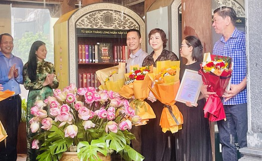 Ra mắt “Không gian văn hóa đọc - Văn Miếu Quốc Tử Giám”