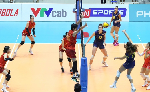 Đội tuyển bóng chuyền nữ Việt Nam tăng tốc chuẩn bị cho World Cup 