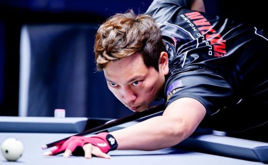 Dương Quốc Hoàng nhận thất bại trước cơ thủ Nhật Bản ở US Open 2025