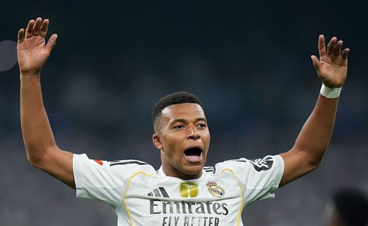 Mbappe ghi bàn trên chấm 11m, Real Madrid thắng trận ra quân ở La Liga
