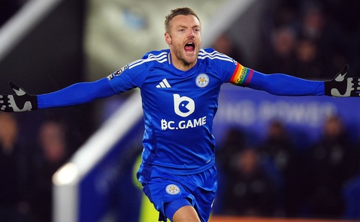 Jamie Vardy bất ngờ có cơ hội đá Champions League ở tuổi 38