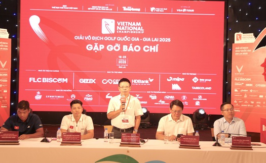 Giải vô địch golf quốc gia có tổng giá trị tiền thưởng 1,2 tỉ đồng