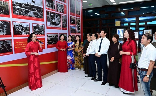 Triển lãm ảnh, tư liệu “80 năm vang mãi bản hùng ca độc lập”