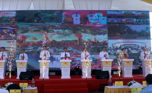 Khởi công dự án đường kết nối di sản văn hóa du lịch và phát triển kinh tế dọc sông Hồng
