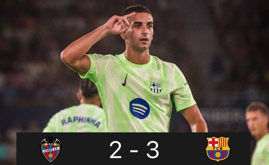 Barcelona ngược dòng cực ngoạn mục, chiếm ngôi đầu La Liga