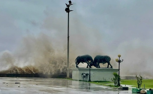 Áp thấp nhiệt đới đã mạnh lên thành bão - bão số 5 có tên quốc tế là Kajiki
