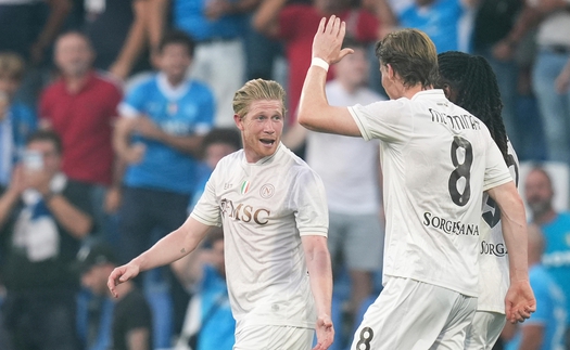 Ngày khai màn Serie A: Napoli bay cùng De Bruyne, Milan sụp đổ tại San Siro