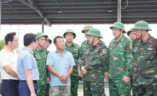 Triển khai Sở Chỉ huy tiền phương của Chính phủ phục vụ chỉ đạo trực tuyến ứng phó bão số 5